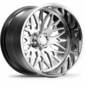 JUWA Nuevas Llantas Forjadas de 1 Pieza T6-6061 de 18-26 Pulgadas con Diseño Cóncavo y Offset Negativo para Camionetas y SUVs, Diseño Robusto para <span class=keywords><strong>Aventura</strong></span> - Product Image 6