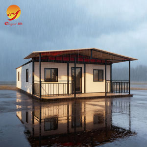 20英尺斜屋顶，可定制一居室至三居室。集装箱房屋厂家直销，价格低廉。 - Product Image 1