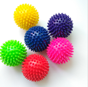Custom <span class=keywords><strong>Fitness</strong></span> Gym Spike Ball Juguetes y juegos Equilibrio <span class=keywords><strong>Media</strong></span> Bola con función de masaje puntiagudo - Product Image 5