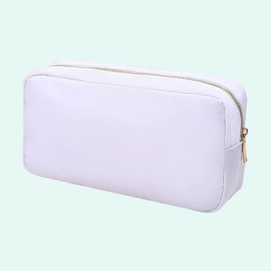 Pochette de maquillage imperméable en nylon de grande taille, style RTS Lady, avec fermeture éclair, multicolores, pour les voyages, pour le rangement des articles de toilette, couleur bonbon - Product Image 6