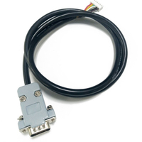 Cavo Seriale DB9 RS232 Personalizzato, Assemblaggio D-Sub 9 Pin Maschio-Femmina, Cablaggio per Comunicazione OEM ODM