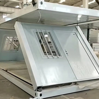 Maison pliable Viray, maison préfabriquée miniature, maison modulaire préfabriquée, maison pliable Z X