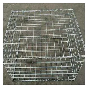 China wall sand gabion wall iron wire mesh fill the stone welded basket boxes cage / gabion fence pvc coated gabion