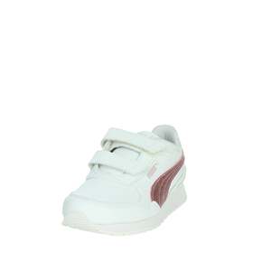 Zapatillas Puma para Niña, Blancas con Detalles en Rosa Brillante, para Uso Casual - Product Image 6