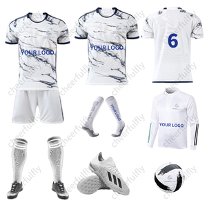 Grosir sublimasi cetak kustom pakaian sepak bola cepat kering kaus sepak bola klub kaus sepak bola pria - Product Image 2