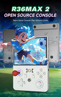 Console de jeu rétro YUXU R36MAX2 basée sur Linux, écran IPS de 4,5 pouces, lecteur de jeux portable, Wi-Fi, multi-émulateurs