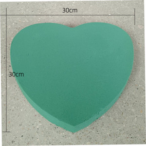 Mousse <span class=keywords><strong>florale</strong></span> artificielle pour la Saint-Valentin, mousse <span class=keywords><strong>florale</strong></span> sèche en forme de cœur, briques de mousse <span class=keywords><strong>florale</strong></span> humide - Product Image 3