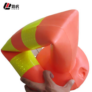 柔軟な交通ポストオタク屋外交通道路安全警告EVA750mmフォーム警告ポスト - Product Image 4