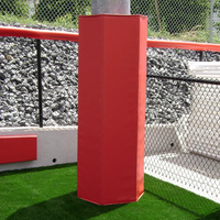 Base de poteau de gymnastique pour volleyball, rembourrage flexible pour poteau de basketball, rembourrage en mousse pour poteau de terrain de jeu pour enfants