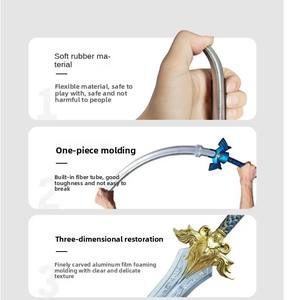 ดาบโฟมฮาโลวีนขายส่งจากโรงงาน ชุดดาบของเล่นเหมือนจริง ปลอดภัย น้ำหนักเบา อุปกรณ์ประกอบคอสเพลย์ - Product Image 4