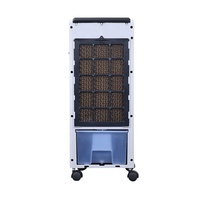Ventilateur de refroidissement évaporatif électrique personnalisable en gros, nouveau modèle sur pied à eau pour maison, extérieur et garage