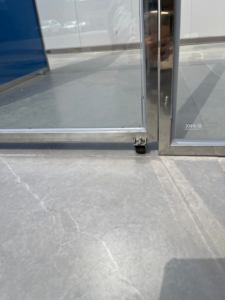 คอกสุนัขแก้วสแตนเลสสำหรับสุนัข4x4x5ฟุตคอกสัตว์แพทย์1ปีทำจากแก้วทนทาน - Product Image 4