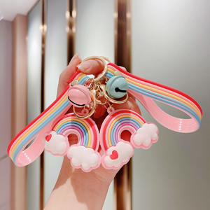 INS vendita calda regali promozionali nuovo Designer stile coreano belle ragazze portachiavi personalizzato 3d portachiavi Logo regali per bambini - Product Image 4