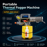 Machine de désinfection et de désinfectation par nébulisation thermique portable à gaz pour usage commercial