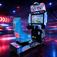 Machine d'arcade vidéo à monnayeur : simulateur de conduite et jeux de course automobile