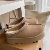 Nouvelles Bottes de Neige Chaudes et Antidérapantes en Fourrure pour l'Hiver 2026 – Chaussures de Créateur Respirantes et Tendance pour l'Automne, Modèle Plateforme Mignon