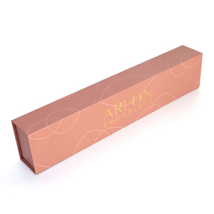 Boîte cadeau rigide à fermeture magnétique personnalisée, texture kraft, écologique, durable, marque OEM - Product Image 1