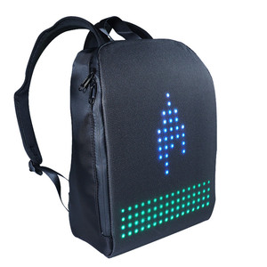 Mochila impermeable para teléfono móvil, mochila inteligente con editor WIFI, mochila escolar inteligente de moda, mochila para señalización digital - Product Image 4