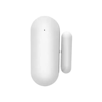 Sensor de puerta y ventana Tuya Smart Zigbee a través de la aplicación de control remoto compatible con control de voz