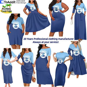 Vestido Largo Maxi Puletasi con Estampado <span class=keywords><strong>Tribal</strong></span> y Talla Grande, Manga Media Abullonada, Volantes en la Cintura, Vestido Casual Estilo Tonga Samoa - Product Image 6