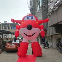 Poupées gonflables mignonnes, jouets publicitaires d'extérieur personnalisés, animaux Doraemon gonflables pour événements
