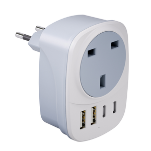 Adaptador de cargador de energía de viaje <span class=keywords><strong>universal</strong></span> en todo el mundo Compatible con UE EE. UU. Reino Unido AU Sudáfrica enchufe estándar NFC redes enchufe de extensión - Product Image 4