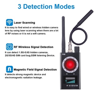 Détecteur de caméra sans fil anti-espion caché K18 RF - Product Image 3