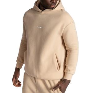 Wholesale Custom Logo Black Fashion Long Sleeve Blank Pullover Cotton Hoodies Men Quantity Print OEM Customized for <b>Boys</b> - Product Image 3