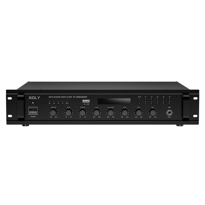 Xpily-di alta qualità 70V 100V 120w Pa Audio sorgente di miscelazione amplificatori per la musica di sottofondo