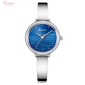 KIMIO K6436S personalized made in china lady quartz watch vintage steel Strap water resistant stylish bracelet Simple watch kit