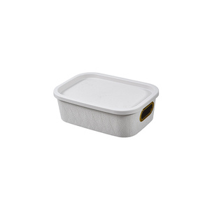3.5L small plastic Multifunction Storage Containers with Lids and Handle
