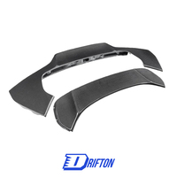 Kit Spoiler Belakang Serat Karbon Kering Model RY Duck Tail untuk Ferrari SF90 Coupe CF