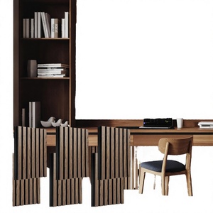 Paneles Acústicos de Madera Absorbentes de Sonido JTL NRC 0.8 60x240cm Diseño Gráfico Contemporáneo Panel de Pared para Edificios de Oficinas Ecológicas - Product Image 3