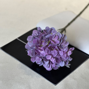 Flores de Seda Moradas de Alta Calidad para Bodas, Fotografía al Aire Libre, Decoración del Hogar, Rosas Artificiales, Lirios, Tulipanes, Hortensias - Product Image 2