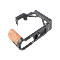 Cage de caméra portable en alliage d'aluminium à découpe complète avec support en L compatible ZFC, pour accès facile à la batterie et fente pour carte SD, compatible vertical et horizontal, vente en gros