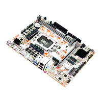 Motherboard Intel H610 Chipset Entry Level ABIT LGA1700 DDR4 Daya Rendah untuk PC Kantor, Pasokan Pabrik