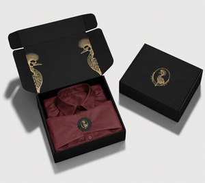 Custom Logo Matte Black Apparel Packaging Box <b>Folding</b> Corrugated Paper Mailer Box for T <b>Shirt</b> Dress Garment Shipping - Product Image 5