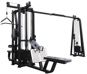 Équipement <span class=keywords><strong>de</strong></span> fitness en métal le plus vendu, appareil multifonctionnel, machine Smith, croisement <span class=keywords><strong>de</strong></span> câbles, noir rouge, boîte <span class=keywords><strong>de</strong></span> gym - Product Image 2