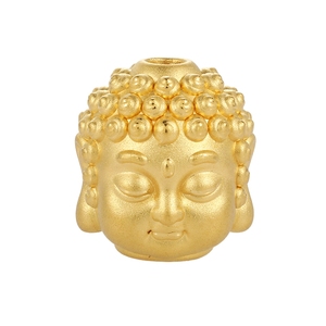 0,5g de lujo 24K accesorios de joyería de oro sólido Micro cruces de oro duro pulsera de Buda embalaje personalizable OEN/ODM trenzado - Product Image 1