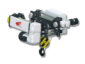 Faible hauteur libre 3 tonnes 5 tonnes 8 tonnes 10 tonnes 15 tonnes 20 tonnes palan électrique européen à câble métallique avec certification CE - Product Image 2