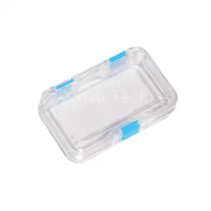 Caixa de coroa dentária de membrana 100*60*23mm, caixa de plástico para travesseiros de cerâmica coroas/vidros de porcelana
