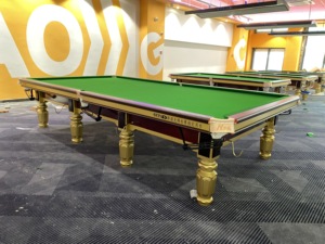 Naipni Almofada De Madeira Torneio De Mármore Padrão Internacional 12ft Snooker Mesa para Venda - Product Image 3