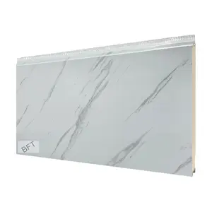 molding stone texture soundproof structural insulated sandwich panel for decorating the exterior walls of a house