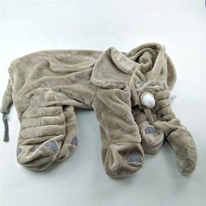 Popolare peluche Super morbido cuscino elefantino non imbottito <span class=keywords><strong>di</strong></span> <span class=keywords><strong>pelle</strong></span> <span class=keywords><strong>di</strong></span> <span class=keywords><strong>elefante</strong></span> giocattoli <span class=keywords><strong>di</strong></span> peluche animale - Product Image 3