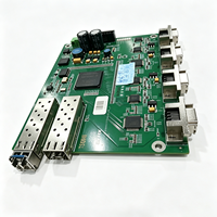 Placa de Conversión del Sistema BYHXD11R391S V1.1, Placa Principal de Transferencia de Señales para Impresora de Inyección de Tinta con Tinta Solvente UV, Adaptador de Control Principal, Pieza de Repuesto