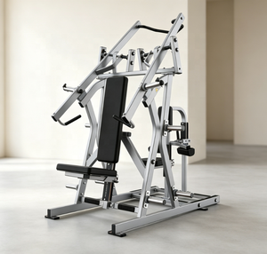 Appareil de musculation multifonctionnel en acier à charge par plaques pour exercices de pectoraux, bras, dorsaux et jambes, idéal pour usage commercial en salle de sport - Product Image 2
