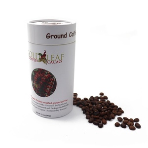 Customized Design Eco-Friendly Paperboard Cylinder <b>Container</b> Recyclable Food Grade Packaging for Coffee Tea Serving Paper Tube - Product Image 5