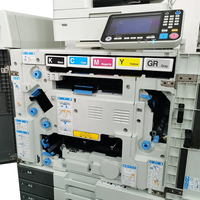 Mesin cetak abu-abu A3 CMYK kecepatan tinggi mesin pencetak Riso GD9630 160 PPM lima warna Comcolors GD9630 Printer Inkjet GD9630