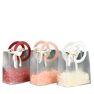 Sac à main en PVC transparent personnalisé sac <span class=keywords><strong>cadeau</strong></span> <span class=keywords><strong>pour</strong></span> <span class=keywords><strong>maman</strong></span> <span class=keywords><strong>pour</strong></span> mariage ou anniversaire - Product Image 1