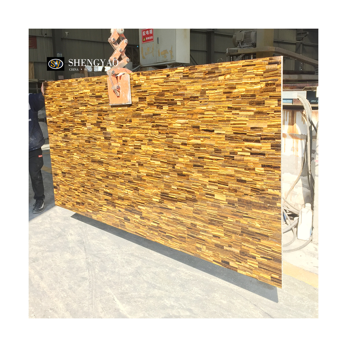 shower panel stone